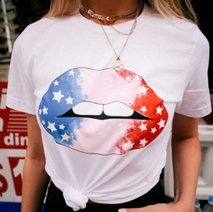 Bella Canvas Lip Graphic Tee